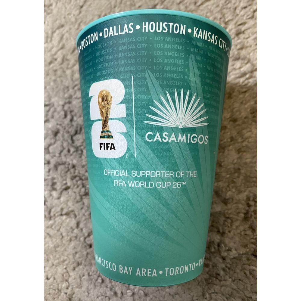 Official Casamigos World Cup FIFA 2026 Drinking Cup Brand New Fresh From FIFA